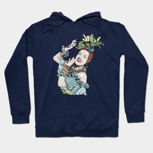 Carmen Miranda- vintage fade Hoodie